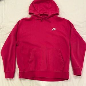 NIKE hot pink hoodie